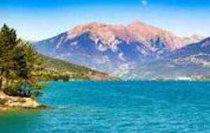Embrun lac de Serre Poncon